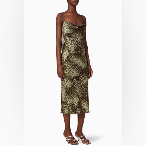 Good American Dresses & Skirts - NWT Good American Jungle Print Slip Dress